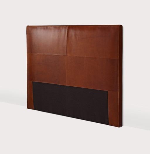 Hästens Anniversary headboard - W 210 in leather upholstery