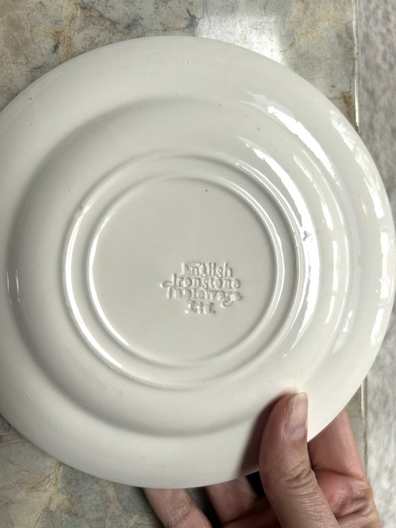 Image 1 of Incantevole set da pasticceria da 7 pezzi - Servizio da tavola in gres inglese EIT