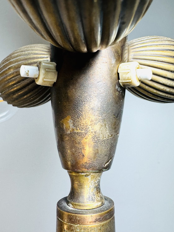 Image 1 of MODEL L-2 UPLIGHTER FLOOR LAMP BY SCIOLARI, ITALY, 1920s