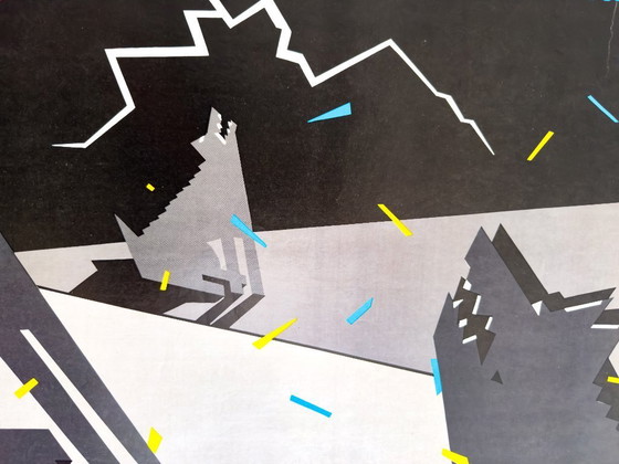 Image 1 of Sonata Belzebuba – Originele Poolse theaterposter (1983) - Czesław Kościelniak | Teatr Wielki Warschau | Groot formaat (67 × 95 