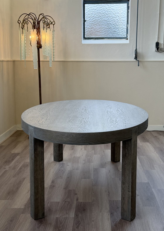 Image 1 of Ebony & Co dining table (Amsterdam) as new