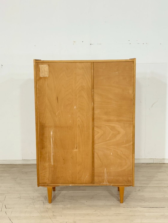 Image 1 of Armadio per la biancheria vintage / Armadio di metà secolo / Armadio in legno