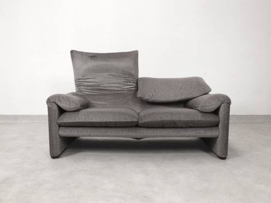 Image 1 of Cassina Maralunga 2 seater - bicolore gray