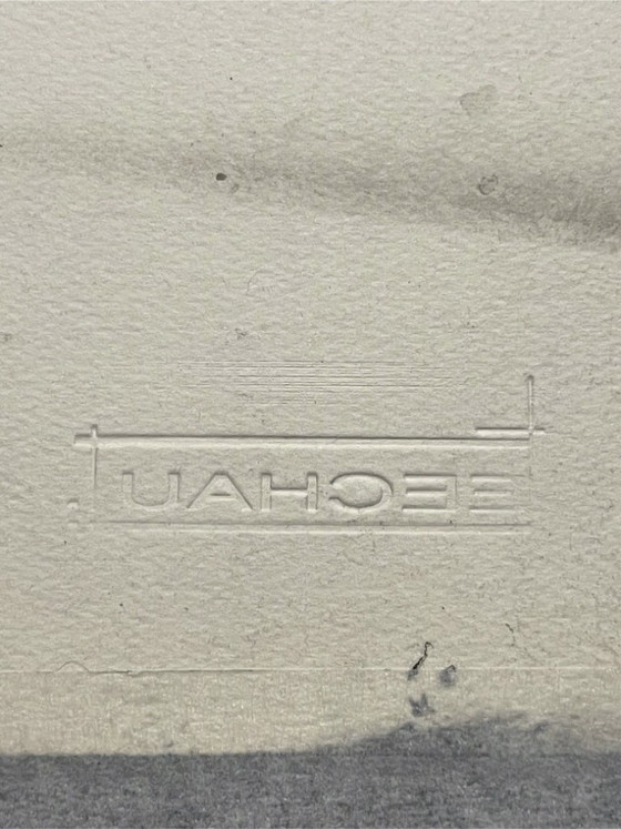 Image 1 of Original framed artwork on paper, signed Eugène Eechaut, created in ink in 1973