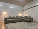 Design on Stock Aikon Lounge Beige | pieds en acier inoxydable
