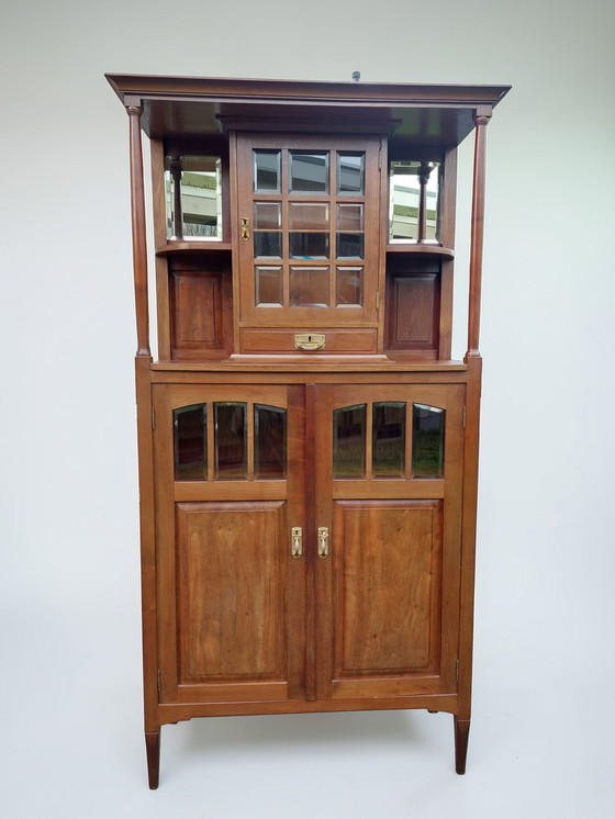 Image 1 of antique Amsterdam School sideboard