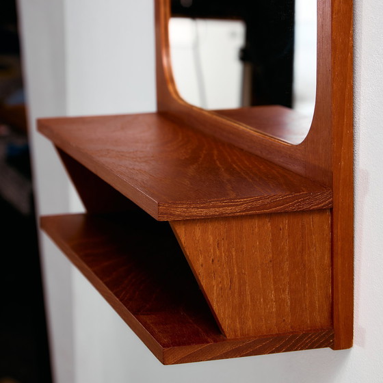 Image 1 of MK11167 Miroir encadré en teck de Pedersen & Hansen