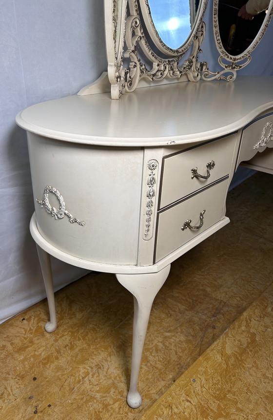 Image 1 of Romantique Vintage Shabby Chic Brocante Dressing Table English made