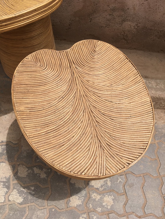 Image 1 of RATTAN NOMAD TABLE