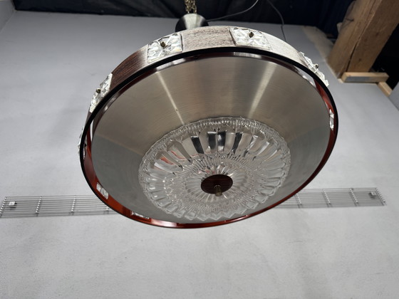 Image 1 of Lámpara colgante OVNI de estilo espacial de mediados de siglo XX (años 60)