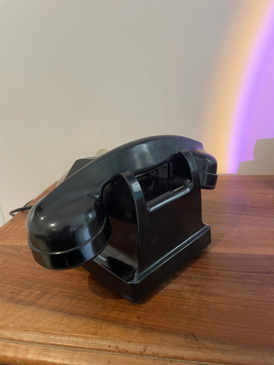 Vintage zwart Bakeliet SNCF Telefoon – Decoratieve objecten (photo 2 of 3)
