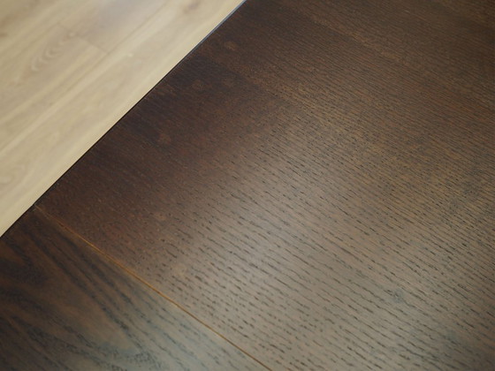 Image 1 of Eichentisch, dänisches Design, 1970er Jahre, Designer: Kai Kristiansen