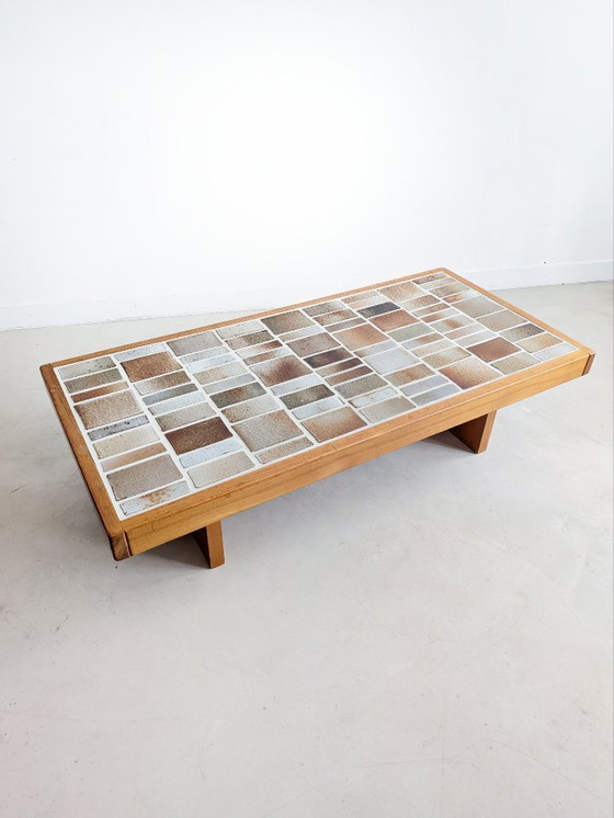 Image 1 of Table basse en céramique par Maison Regain 1970