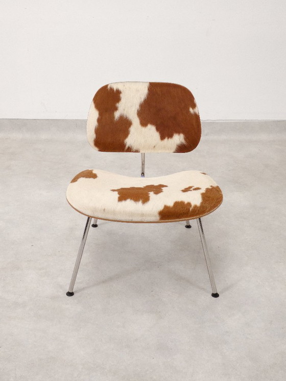 Eames LCM in calfskin by Charles & Ray - Vitra, Armchairs, Leather, Wood, Beige, Vintage (photo 3 of 14)