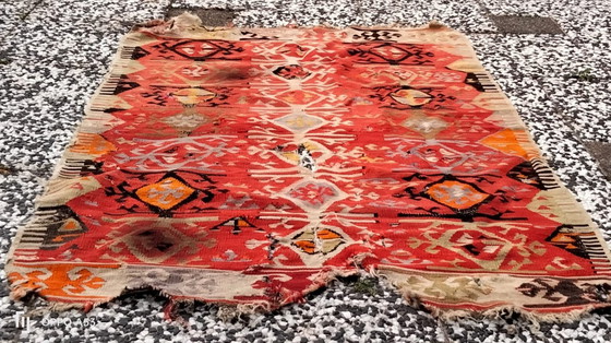 Image 1 of Kilim turco tessuto a mano 145x96 cm