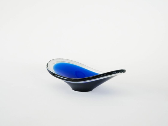 Image 1 of Glazen schaal, Deens design, jaren 70, gemaakt in Denemarken.