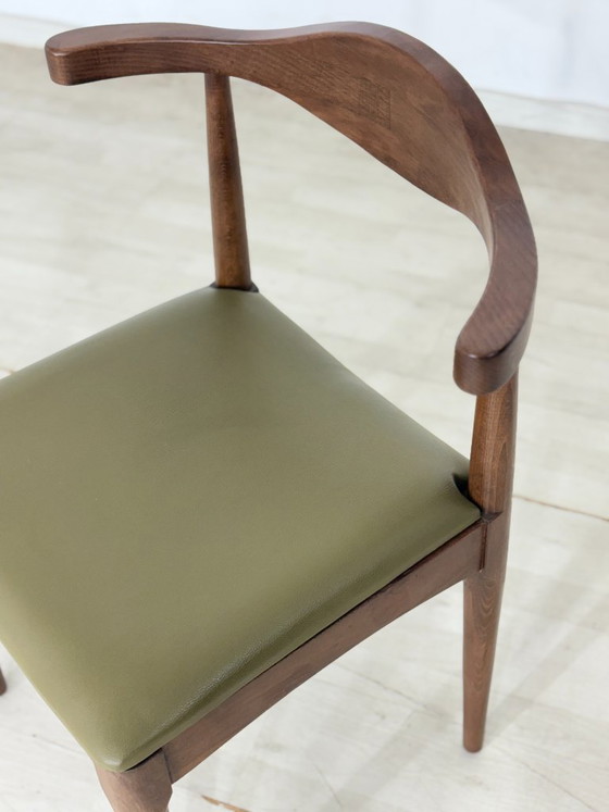 Very nice retro chair / retro vintage living room chair / dining room chair / Danish style chair (photo 6 of 8)