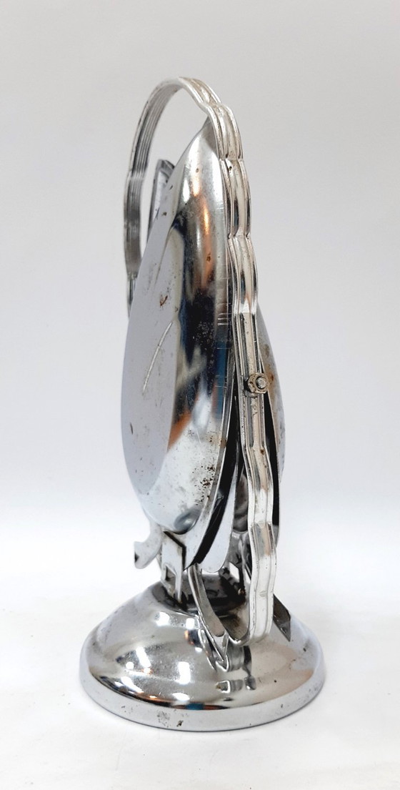 Image 1 of Ciotole per caramelle pieghevoli in metallo vintage a 3 livelli