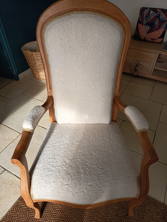 Image 1 of Fully restored Voltaire armchair