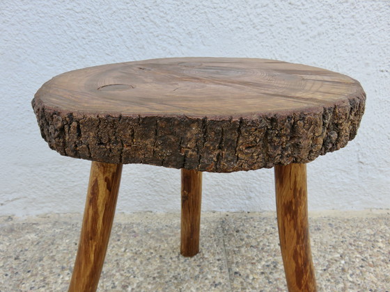 Image 1 of Bergkrukje, Massief hout, Driepoot, Frankrijk, jaren 50-60