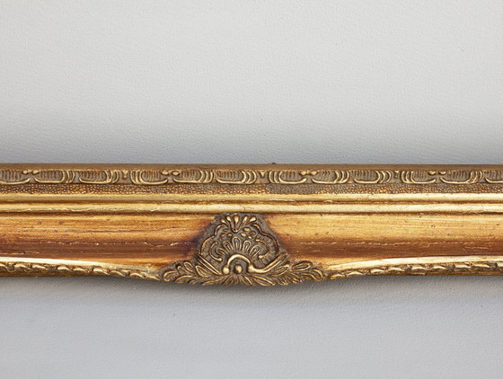 Image 1 of Handgefertigter antiker Barock-Holzrahmen im Stil Ludwigs XVI. Barockrahmen für Gemälde, Spiegel, Fotografien usw.