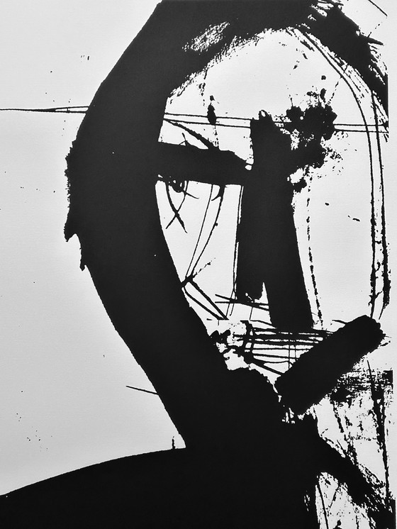 Image 1 of Silkscreen Micosch Holland - Mr. Zonder Hoed