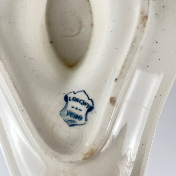 Image 1 of Saucière Longwy, fin du 19e siècle "Ycho".