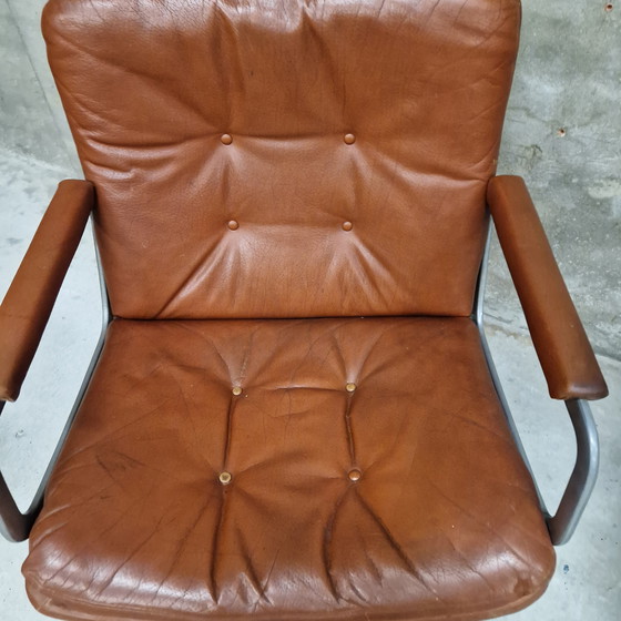 Image 1 of Artifort set of armchairs and swivel chair Geoffrey Harcourt