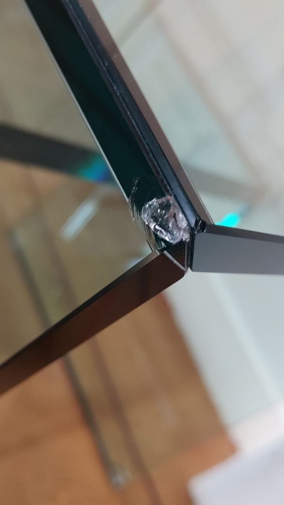 Image 1 of Mesa de centro Zen de Tonelli Design en cristal extratransparente.