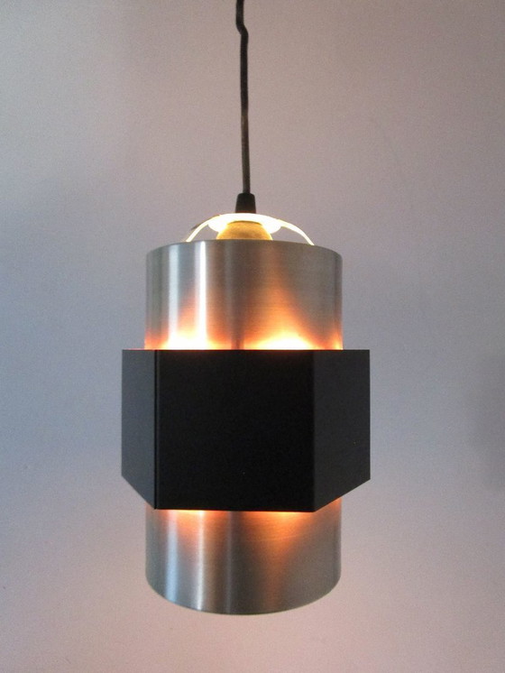 Image 1 of Si tratta di una lampada a sospensione vintage 'Life', progettata da Jo Hammerborg per Fog & Mørup negli anni '70.