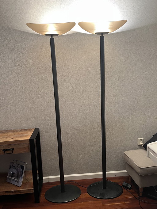 Two Artemide Tebe floor lamps – Ernesto Gismondi