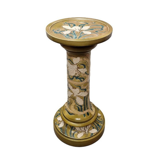 Image 1 of French Art Nouveau plant stand
