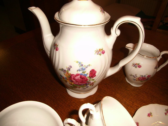 Image 1 of Baviera volledig 12 delig koffieservies jaren 50