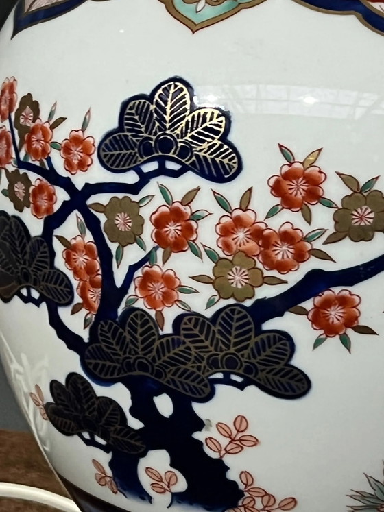 Lamp in porcelain, hand painted – Table lamps (photo 5 of 5)