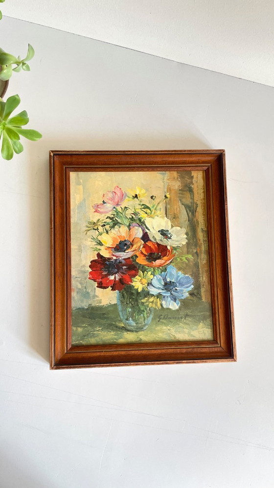 Image 1 of PAINTING Bouquet with Anemones