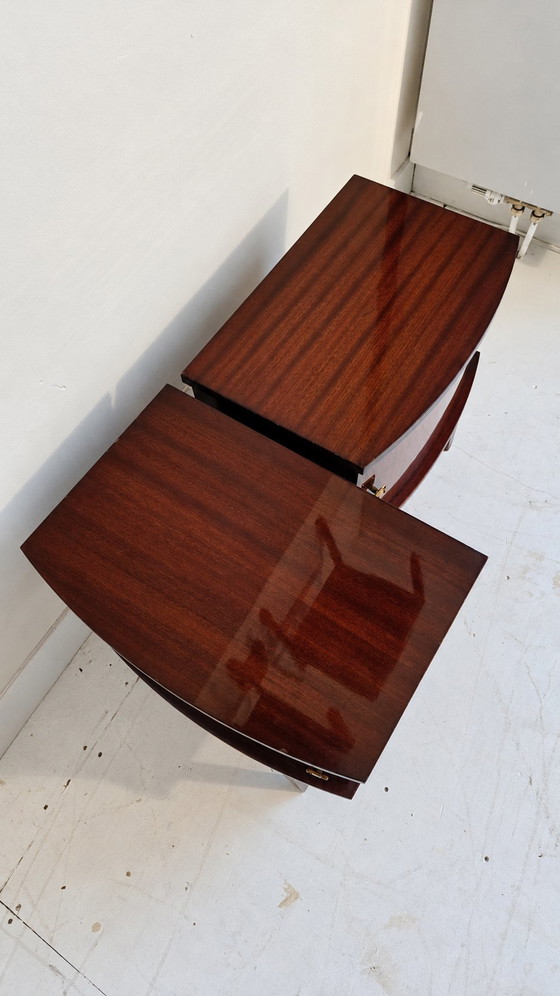 Vintage Mid-Century Nightstands – Wood (photo 3 of 9)