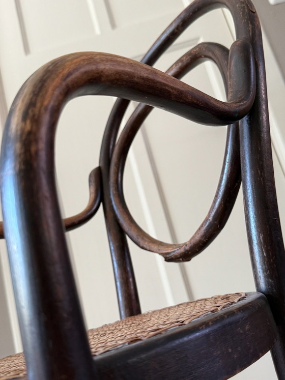 Seggiolone Thonet originale (1918 - 1939), Sgabelli, Legno, Marrone (foto 6 di 12)