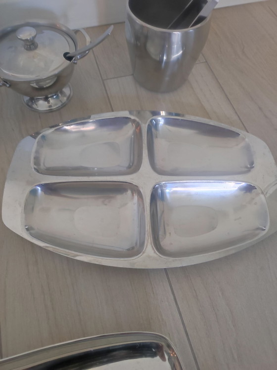 Set Alessi – Tischdekoration, Metall (photo 6 of 15)