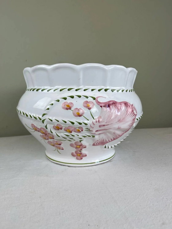 Grande vaso per piante in ceramica – Vasi per piante, Porcelain, Art Nouveau (photo 2 of 9)