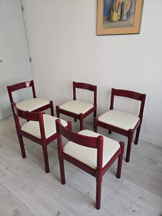 Image 1 of 5 × cassina stoelen door vico megistretti