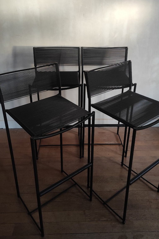 4 Tabouret de bar de Giandomenico Belotti pour Alias