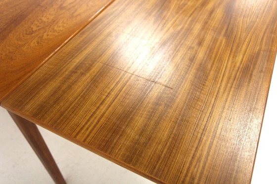 Image 1 of Teak "wrap-around" dining table, Sweden, 1960