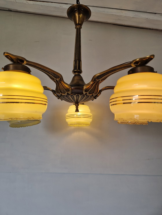 Image 1 of Art Deco Kroonluchter