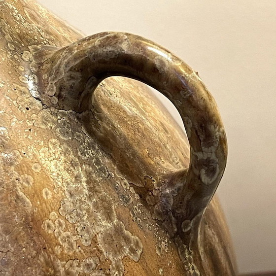 Vase Vintage Art Nouveau Colocynth à trois anses par Roger Guerin, 1920 – Ceramic (photo 6 of 15)