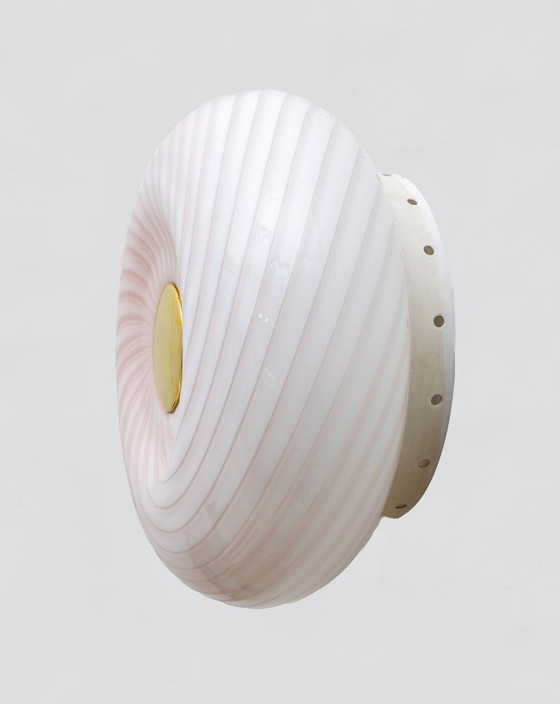 Image 1 of Model 048 Murano Glass Ceiling or Wall Lamp by Leucos, Italy, 1970s