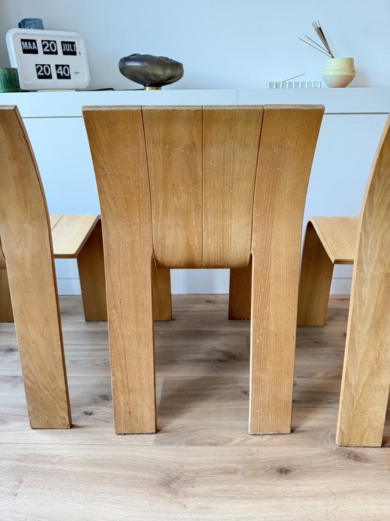 Image 1 of Gijs Bakker Strip Table et Chaises