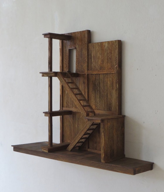Eric van Solm - 'Escalier' – Sculptures, Wood (photo 5 of 7)