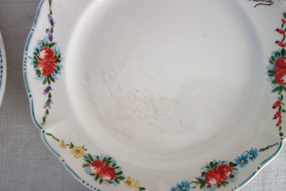 6 piatti da dessert vintage decorati a mano di Villeroy & Boch – Stoviglie, Ceramic (photo 4 of 10)