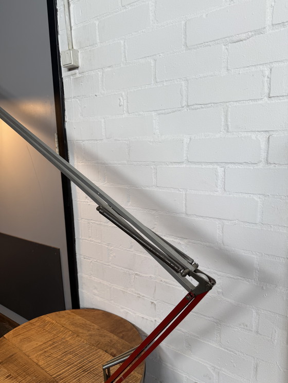 Image 1 of Vintage architectenlamp ruim 2 meter hoog 