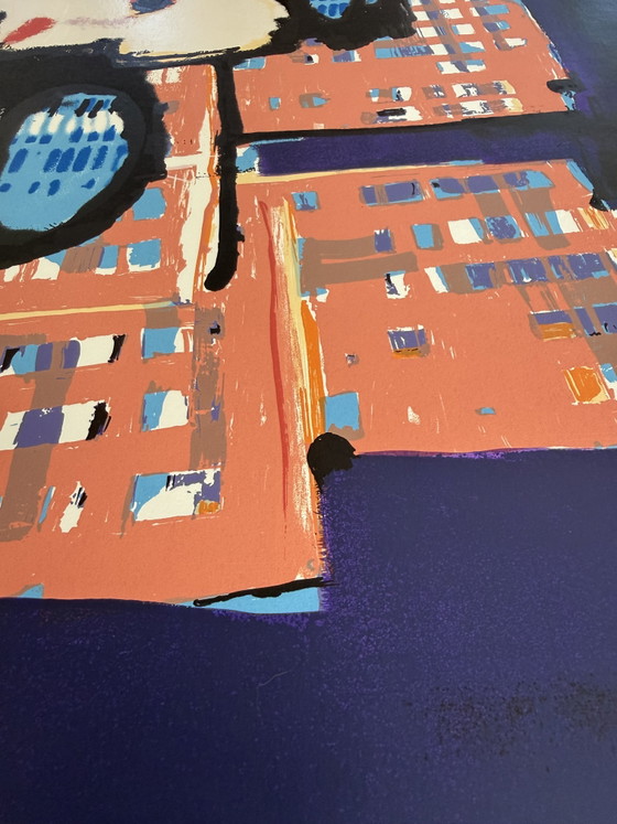 Image 1 of Zeefdruk Herman Brood “City Love”